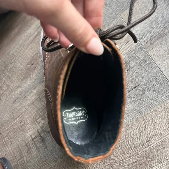 NWOT Thursday Boots Men's Captain Boots Size 10.5 Standard - Picture 6 of 9